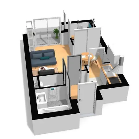 A Frejus, Piscine, A 500m, Clim, Parking, Terrasse, 4 Couchages - Fr-1-226a-110 * Frejus